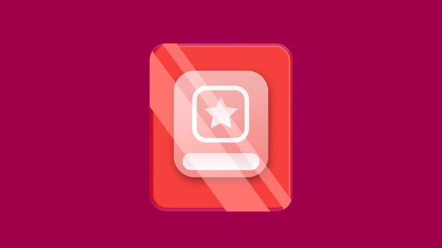The red book with a star symbol indicates a collection of favorite items or premium educational content curated for high achievement and success