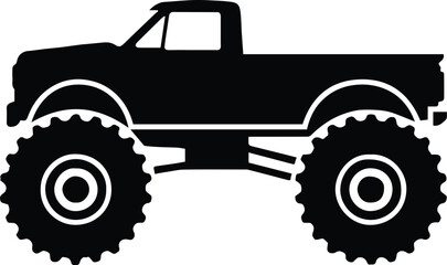 truck offroad motorsport monster truck icon for events © AIcon Star