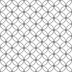 Naklejka premium pattern floral geometric seamless repeat motif for surface design