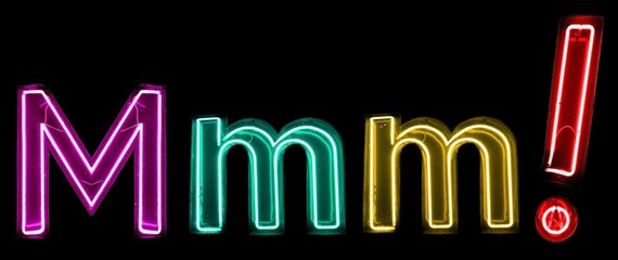 Mmm! n&eacute;ons multicolores