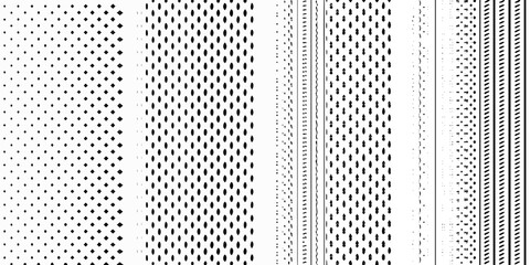 Abstract vertical lines and dots pattern in monochrome grayscale aesthetic