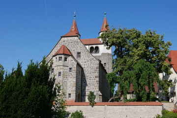 Kirche in Gaggstatt bei Kirchberg an der Jagst