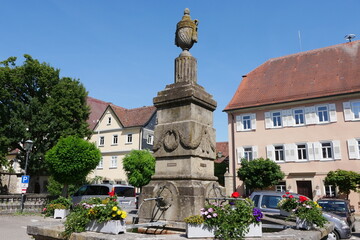 Brunnen in Kirchberg an der Jagst