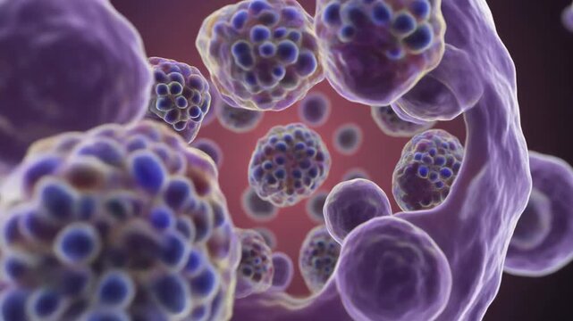 Medical Visualization of Human Eosinophil Cells