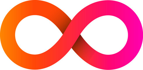 Colorful infinity loop