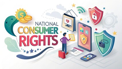 National Consumer Rights Day promoting digital safety and awareness.