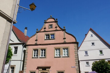 Altstadt von in Kirchberg an der Jagst