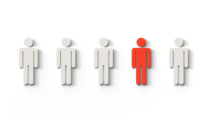 Human resources management and recruitment. Concept of human resources, hr, employee, recruitment, job, manager, hiring and executive.