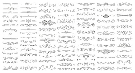 A collection of various decorative and ornamental designs and patterns, including floral, geometric, and abstract elements, suitable for artistic and creative projects