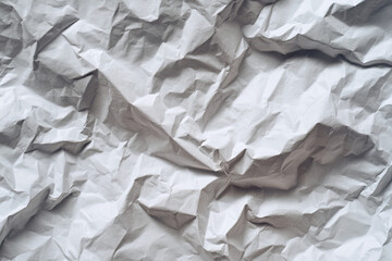 Obraz premium Kraft gray craft recycled paper pattern crease or wrinkle light and shadow