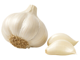 Whole and peeled garlic cloves on black background garlic, garlic bulb, garlic cloves, white garlic, peeled garlic, unpeeled garlic, black background, food, ingredients, cooking, culinary, raw garlic,