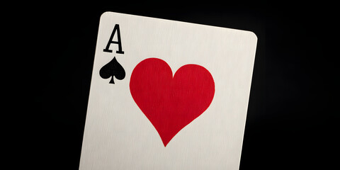 Glowing heart symbol love concept minimalist