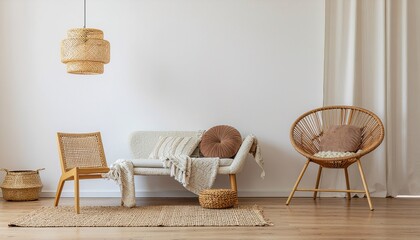 Modern New Year social media background, clean minimal layout, neutral colors, aesthetic lifestyle design, large empty space for text, vertical composition, commercial stock image style, high resoluti