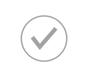 grey right tick check mark sign png