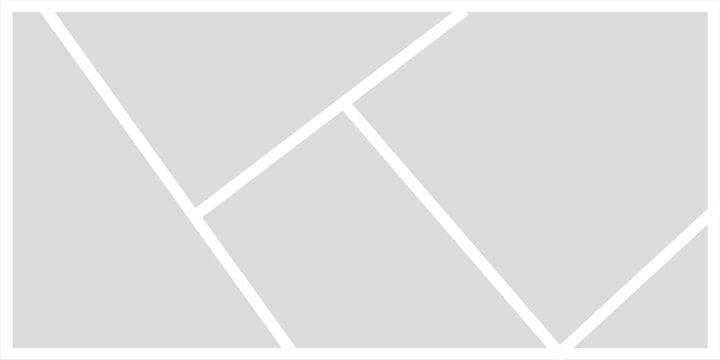 Pictures or photos frame collage. comics page grid layout abstract photo frames and digital photo wall template