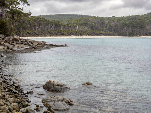 Fortescue Bay beach  is Tasman national par