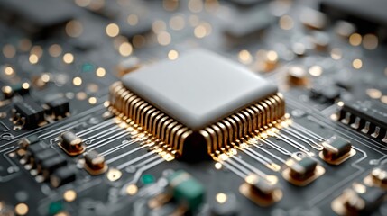 Central processing unit integrating into computer circuit board