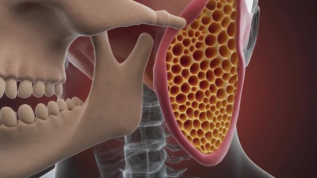 Medical Animation of Human Ethmoid Sinus Structure and Tissue