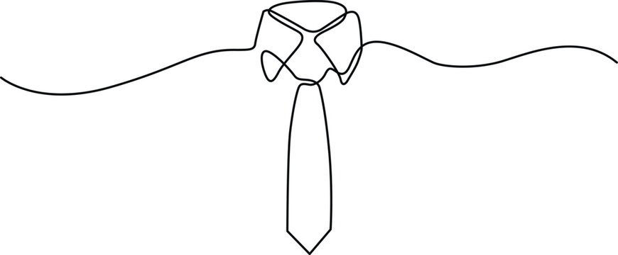 Illustrated guide to tie knot Vector