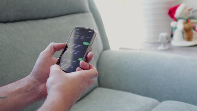 SMS Tolls Scam Text Simulation Concept - Smishing Attacks Threaten Action for Unpaid Tolls to Collect Sensitive Information and Financial Data Concept