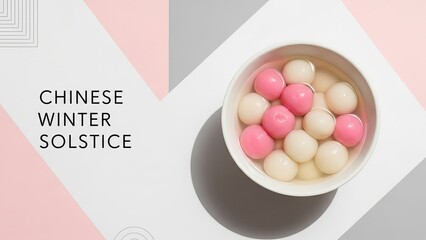 Chinese Winter Solstice Festival with Tangyuan Dessert