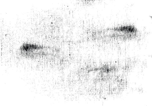 Abstract representation of faint dark smudges or smears across a textured white background suggesting ancient or damaged archival document marks or potential photographic artifacts.