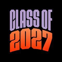 Fototapeta premium Class of 2027