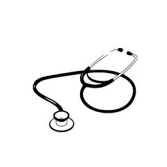 Stethoscope Isolated on White Background