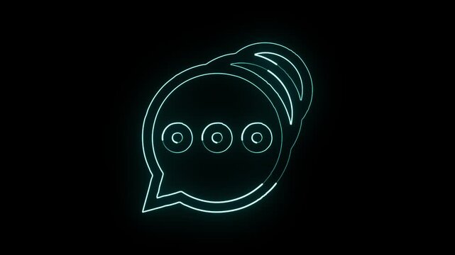 Minimal verbal communication line icon. Speech and verbal interaction symbol isolated on transparent background. Free vector icon