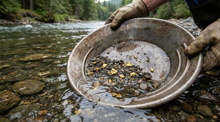 Panning for gold