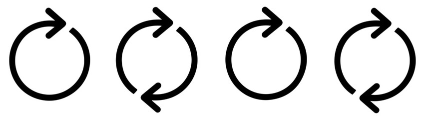 refresh reload update circular arrow icon