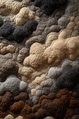 A textured surface made of soft colors.