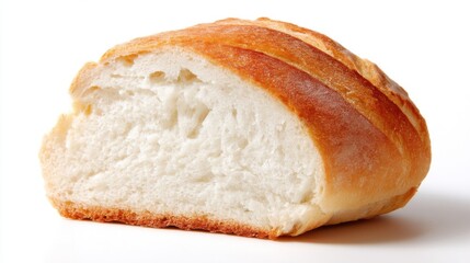 A golden brown Kai Hei bun with glossy crust and fluffy white interior,