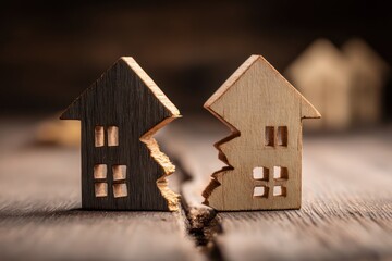 Legal property division during unstable separation