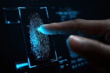 Digital identity verification with biometric sensor