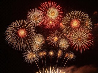 Fototapeta premium Fireworks display