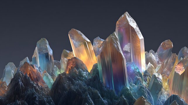 Digital golden squares marching upward in sequence - Powered by Adobe