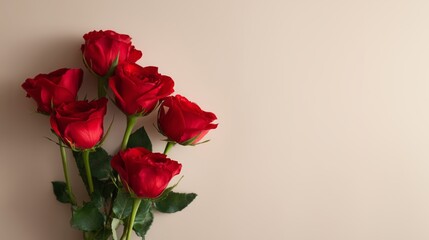 Obraz premium Minimalist floral design showcasing the timeless beauty of fresh blossoms on a clean, solid background for elegant compositions.