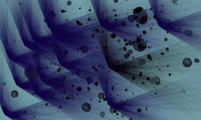 abstract fractal background with water drops