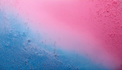 Powder Pink Glitch Effect Grainy Pink And Blue Background Noise Texture Background With Copy Space