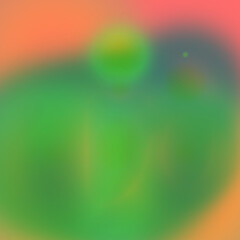 Abstract Dreamscape in Vivid Colors