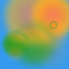 Vibrant Abstract Color Blends