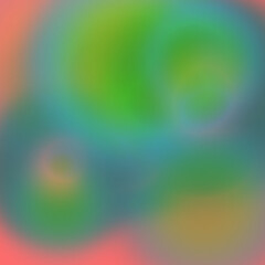 Vibrant Abstract Circular Forms