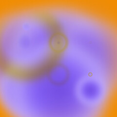 Vibrant Abstract Fusion of Purple and Orange
