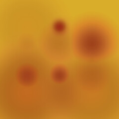 Abstract Warm Color Blend with Soft Orbs