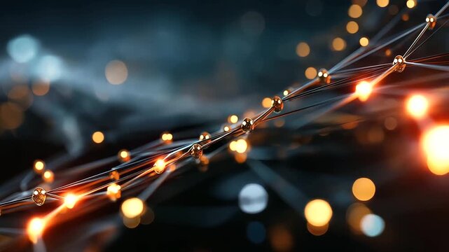 Illuminated attention mechanism in massive model as neural mesh defocused 3D backdrop linguistic framework architecture AI processing structure computation network