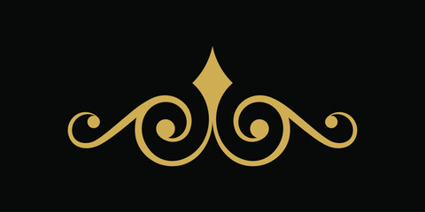 scout logo design, sword logo template, scout badge graphic vector template