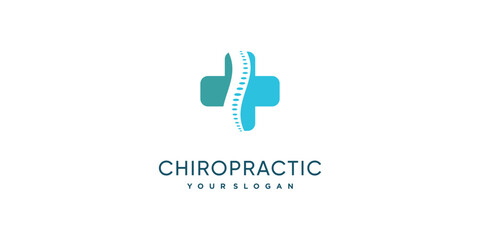 Chiropractic logo collection with creative element concept Premium Vector part 4