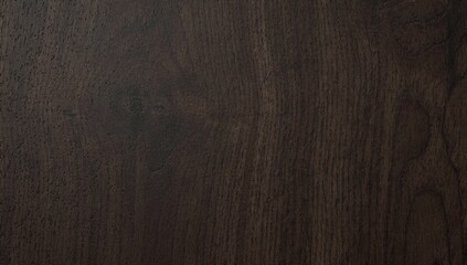 A rich, dark brown, almost black wood grain texture with vertical striations, providing an elegant and rugged surface background ideal for design and construction themes