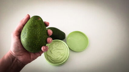 Natural Avocado Skin Care Cream